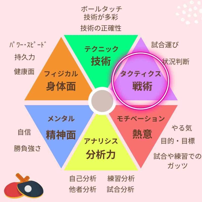 戦術編】卓球の戦術は発想力が大事！？戦術を増やす＆強化する